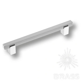 Brass Ручка скоба 9214 0160 CR-CR глянцевый хром 160 мм фото 1