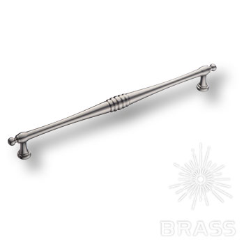 Brass Ручка скоба BU 004.224.29 никель 224 мм фото 1