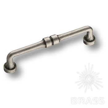 Brass Ручка скоба 551-128-Silver серебро 128 мм фото 1