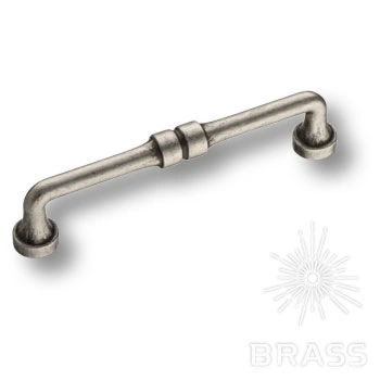 Brass Ручка скоба 551-128-Silver серебро 128 мм фото 1