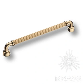 Brass Ручка скоба 1116 192MP11 глянцевое золото 192 мм фото 1