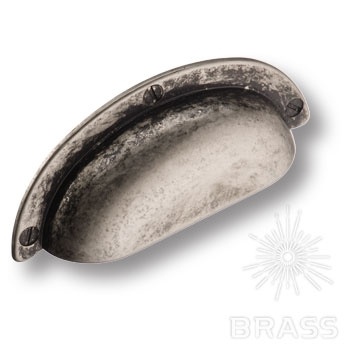 Brass Ручка раковина 15.284.64.05 античное серебро 64 мм фото 1