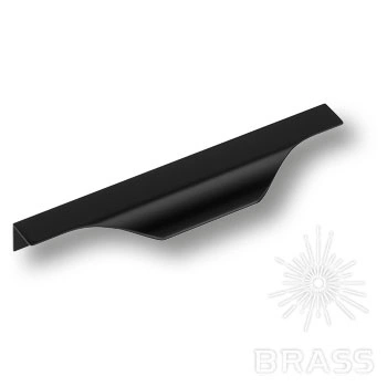 Brass Ручка торцевая 8918 0160 AL6 чёрный 160 мм фото 1