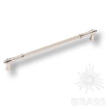 Brass Ручка скоба 2099-51-320-053 глянцевый никель 320 мм фото 1