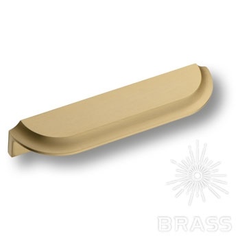Brass Ручка скоба 9156 0128 BB матовое золото 128 мм фото 1
