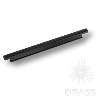 Brass Ручка профиль 9332 0224 AL6 черный 224 мм фото 1
