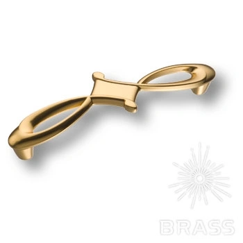 Brass Ручка скоба 15.172.128.22 матовое золото 128 мм фото 1