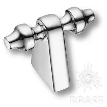 Brass Ручка кнопка 4121 016MP02 глянцевый хром фото 1
