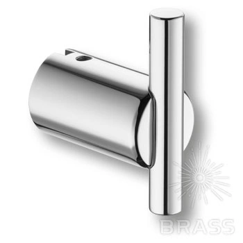 Brass Крючок мебельный 1007 001 CR глянцевый хром фото 1