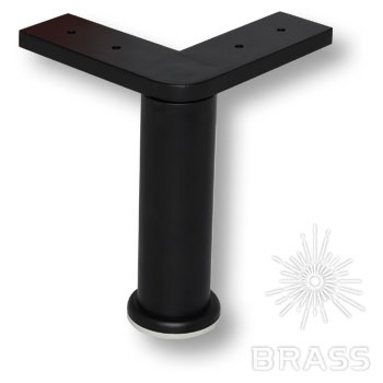 Brass Опора мебельная резная KAX-0006-0160-B13 черный 160 мм фото 1