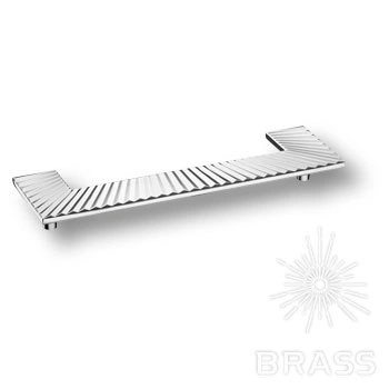 Brass Ручка скоба 1205 192MP02 глянцевый хром 192 мм фото 1