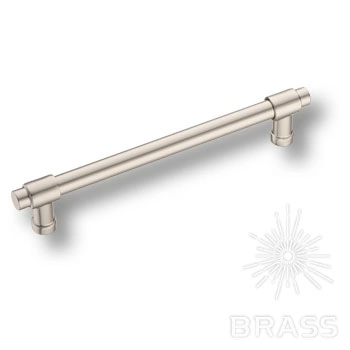 Brass Ручка рейлинг 4686 0160 PNM-PNM полированный никель 160 мм фото 1
