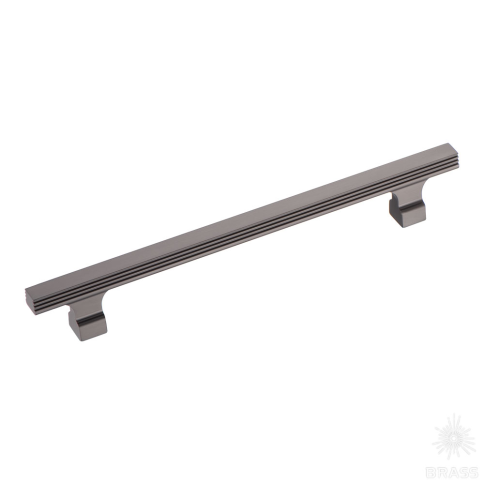 Brass Ручка скоба 1074-160-Titanium графит 160 мм фото 1
