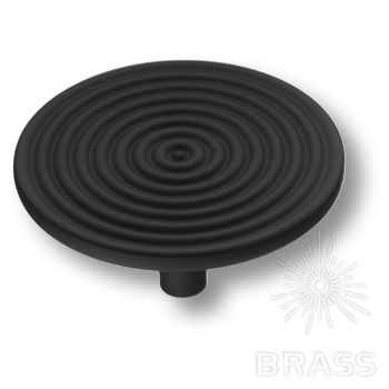 Brass Ручка кнопка 4134 002MP24 чёрный фото 1