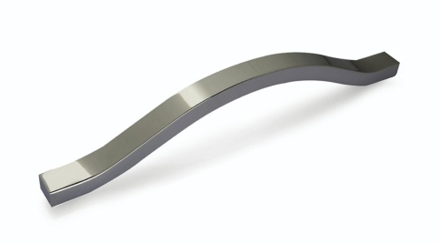 Ручка скоба 309-192-000-02 полированный никель 192 мм фото 1