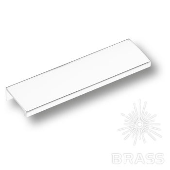 Brass Ручка торцевая 8926 0128 CR глянцевый хром 128 мм фото 1