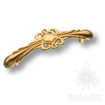 Brass Ручка скоба 15.117.96.22 матовое золото 96 мм фото 1