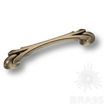 Brass Ручка скоба 15.160.128.12 античная бронза 128 мм  фото 1