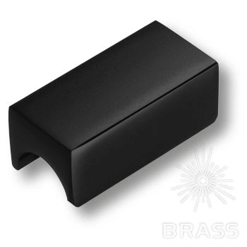 Brass Ручка профиль 1700 0032 AL6 чёрный 32 мм фото 1