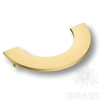 Brass Ручка скоба 1196 128MP35 матовое золото 128 мм фото 1