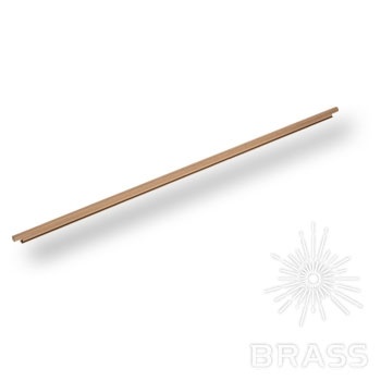 Brass Ручка профиль 9332 0960 ELX8 брашированная бронза 960 мм фото 1