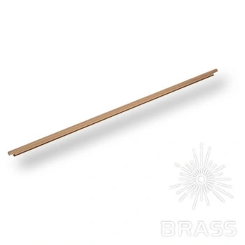 Brass Ручка профиль 9332 0960 ELX8 брашированная бронза 960 мм фото 1