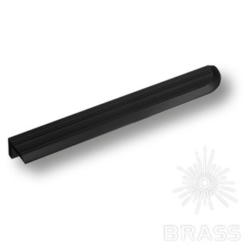 Brass Ручка скоба 9066R 0224 AL6 чёрный 224 мм фото 1