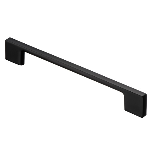 Ручка скоба R-3031-160 BL чёрный матовый 160 мм фото 1