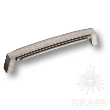 Brass Ручка скоба 4215 0128 OSM старое серебро 128 мм фото 1