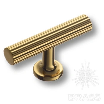 Brass Ручка кнопка 8887 0008 GL-GL глянцевое золото фото 1