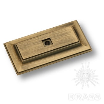 Brass Подложка для мебельных ручек 3041 0070 ABM состаренная латунь фото 1