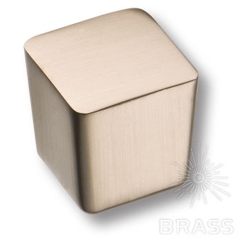 Brass Ручка кнопка 8151-038 сатиновый никель фото 1
