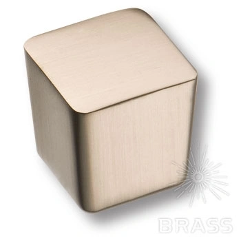 Brass Ручка кнопка 8151-038 сатиновый никель фото 1