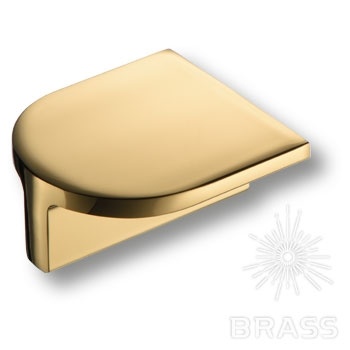 Brass Ручка кнопка 6807 0032 GL глянцевое золото 32 мм фото 1