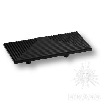 Brass Ручка скоба 1203 064MP24 чёрный 64 мм фото 1
