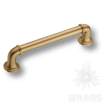 Brass Ручка скоба 4680 0128 GB-GB матовая латунь 128 мм фото 1