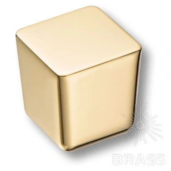 Brass Ручка кнопка 8151-100 глянцевое золото фото 1
