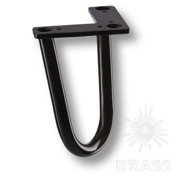 Brass Опора мебельная резная KAX-0741-0150-B13 черный 150 мм фото 1