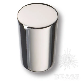Brass Ручка кнопка модерн 8162-400 глянцевый хром фото 1