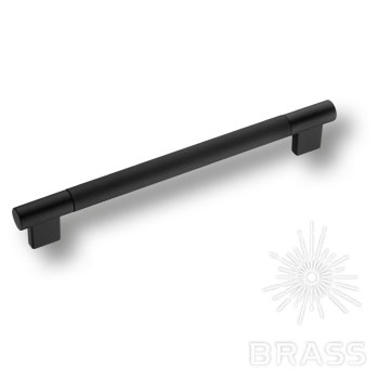 Brass Ручка рейлинг 9404-646 черный/черный 192 мм фото 1