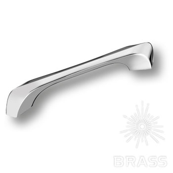 Brass Ручка скоба 303-160-Chrome глянцевый хром 128-160 мм фото 1