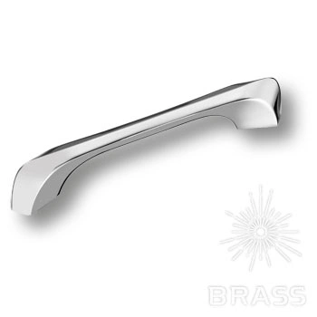 Brass Ручка скоба 303-160-Chrome глянцевый хром 128-160 мм фото 1