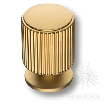 Brass Ручка кнопка 1464 0026 GB матовая латунь фото 1