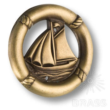 Brass Накладка декоративная морская коллекция 4413.0058.001 античная бронза фото 1