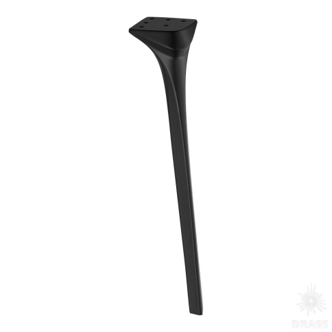 Brass Опора мебельная 3020 400 Matt Black PANAMA черный 400 мм фото 1