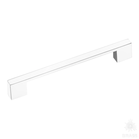 alt="Купить Ручка скоба 1040-160-Chrome глянцевый хром 160 мм Brass. Мебельная фурнитура оптом и в розницу в Иванове"