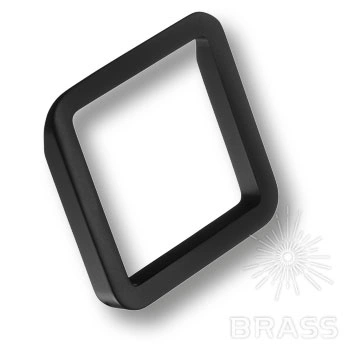 Brass Ручка кольцо 8230 0064 AL6 чёрный 64 мм фото 1
