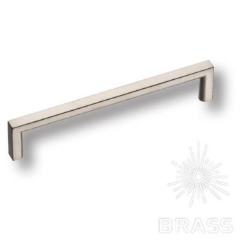 Brass Ручка скоба 6765-800 матовый хром 128 мм фото 1