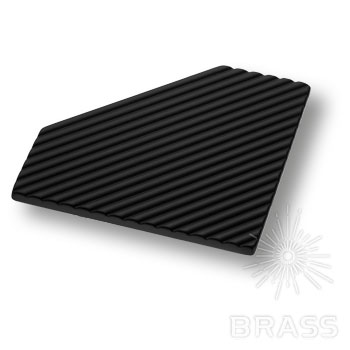 Brass Ручка кнопка 2075.064 Matt Black черный 64 мм фото 1