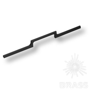 Brass Ручка скоба 1112 320MP24 черный 320 мм фото 1